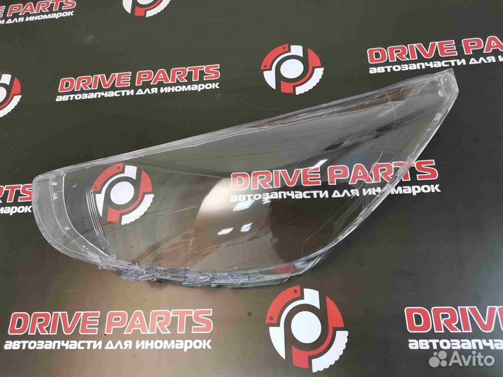 Стекло фары Hyundai Solaris 1 2010-2014 левое