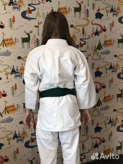 Кимоно для дзюдо green hill