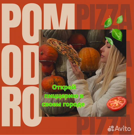 Готовый бизнес франшиза пиццерия Pomodoro