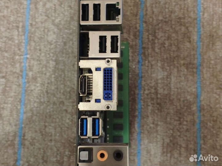 Мат. плата Intel dh67bl + i5 + 16 озу + бп + кулер