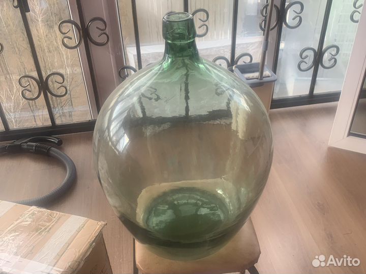 Бутыль стеклянная 25 литров