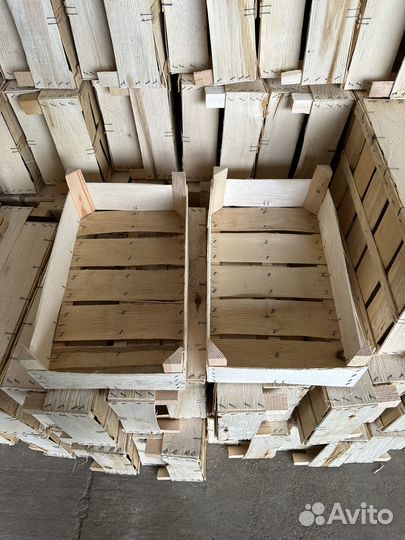 Ящики шпоночные деревянные для сливы