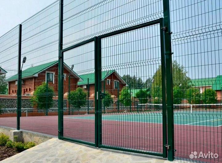 Забор сетка 3D