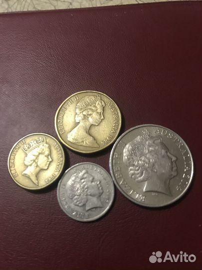 Монеты австралии и др обмен