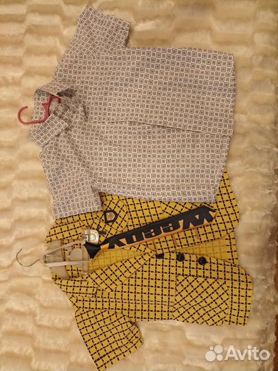 Пиджак и рубашка на мальчика