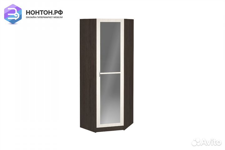 Шкаф угловой с зеркалом Вега