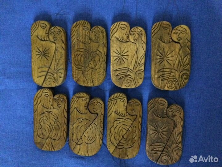 Обережные фигурки из дерева