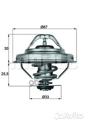 Термостат BMW E30/E36/E34 1.6-2.8 90-00 TX2888D