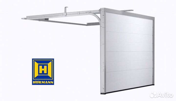 Ворота секционные Herman (Hormann) 2750 мм*2124