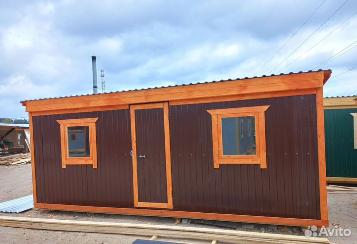 Бытовка Распашонка 6х2.3м