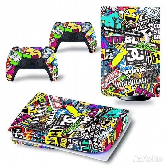 Sony Playstation 5 виниловые скины