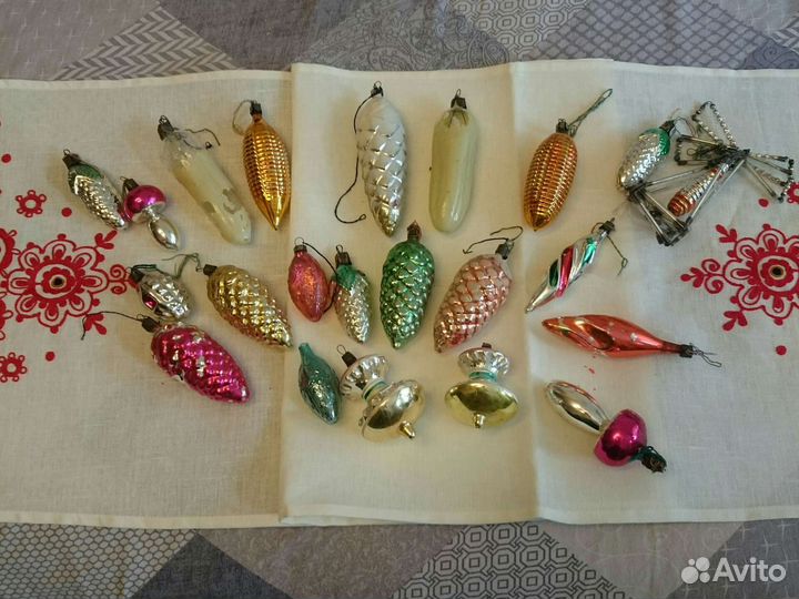 Елочные игрушки СССР