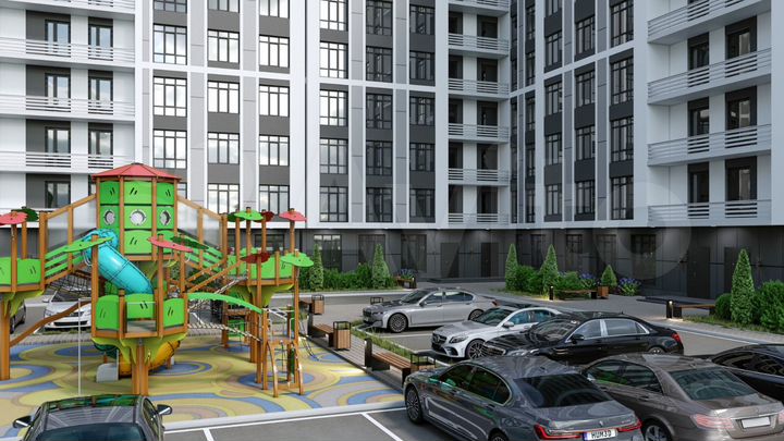 2-к. квартира, 75,4 м², 3/12 эт.