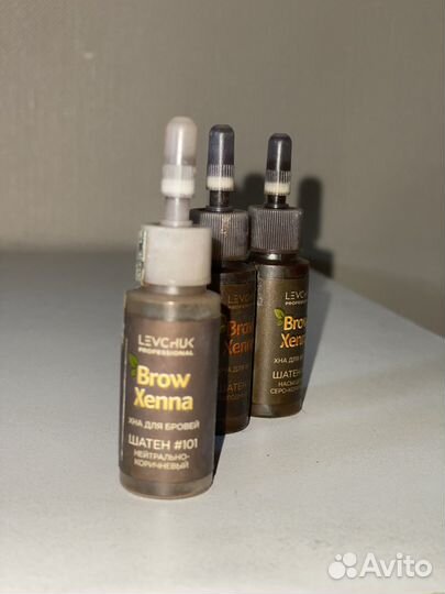 Хна для бровей brow henna