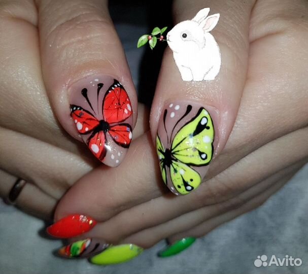 Маникюр с покрытием гель-лаком / Педикюр