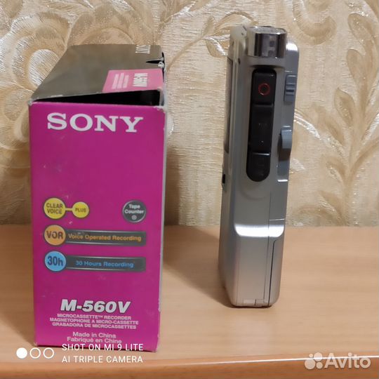 Кассетный диктофон Sony