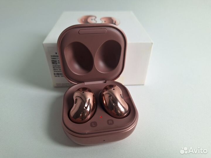 Samsung galaxy buds live бронза
