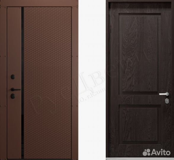Теплая металлическая дверь для квартиры и дома