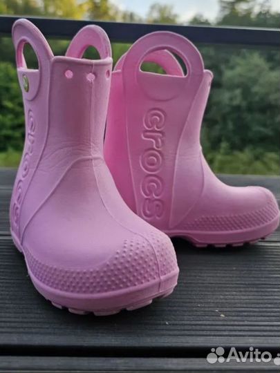 Резиновые сапоги crocs c7