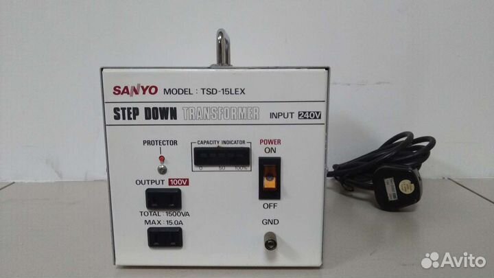 Понижающий трансформатор Sanyo TSD-15LEX ас240-100