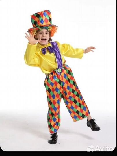 Костюм Клоуна детский 128,новый
