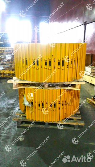 Гусеница в сборе на SD16, 37 звеньев