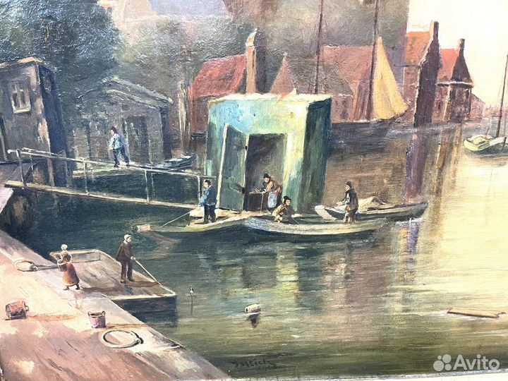 Антикварная картина 