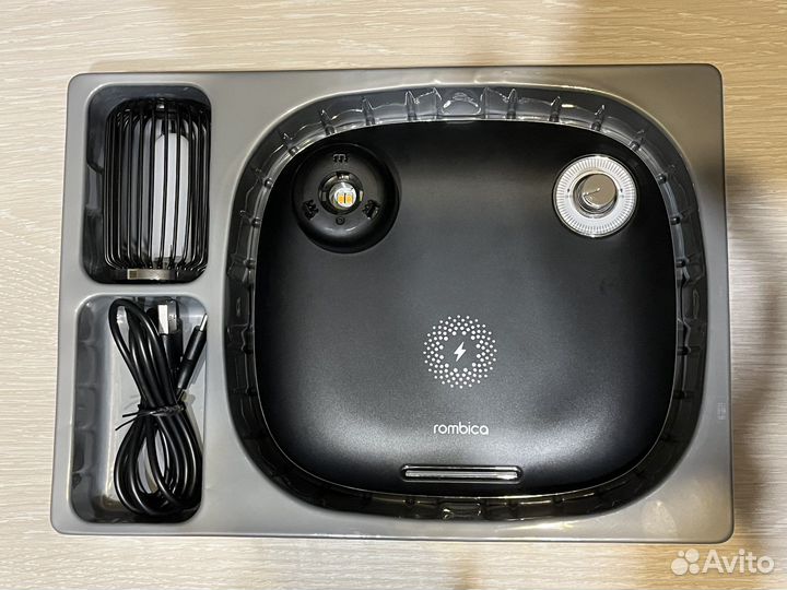 Беспроводная зарядка с ночником rombica