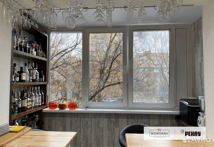 Пластиковое окно пвх Трехкамерное