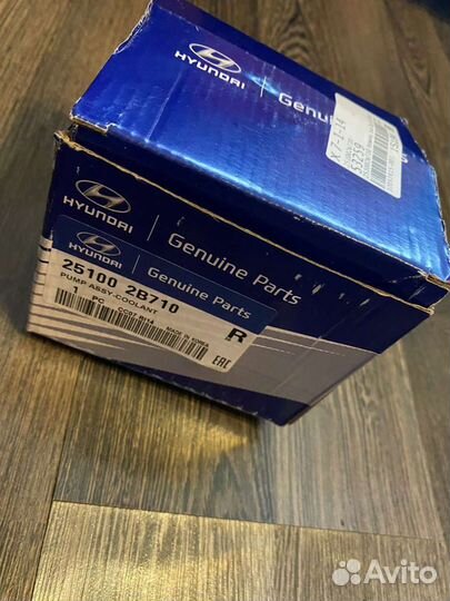 Запчасти кia/hyundai. Насос охлождающей жидкости