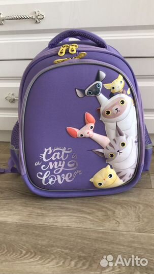 Рюкзак школьный для девочки 1 класс