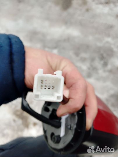 Зеркало заднего вида левое рено логан электро