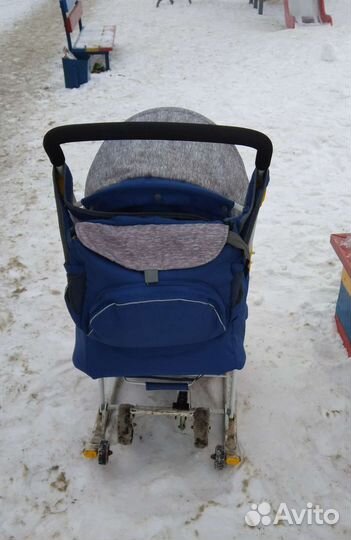 Коляска- санки Nika Disney baby 2