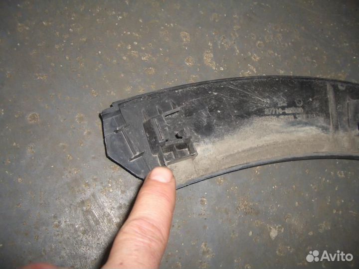 Накладка переднего крыла правого hyundai Creta 2