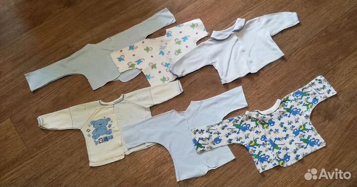 Пакет одежды на новорождённого 0-6 мес (56-62 см)