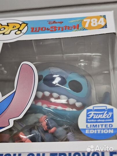 Funko POP Stitch on Tricycle Фанко Стич