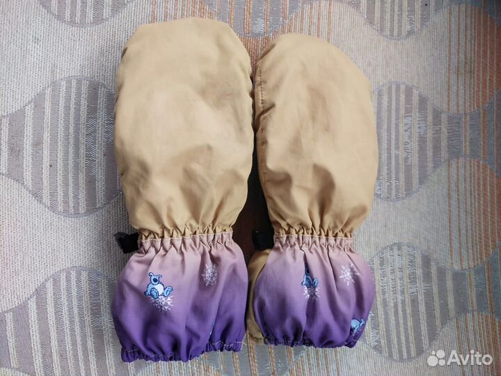 Варежки краги детские