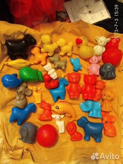 Игрушки пластик из СССР