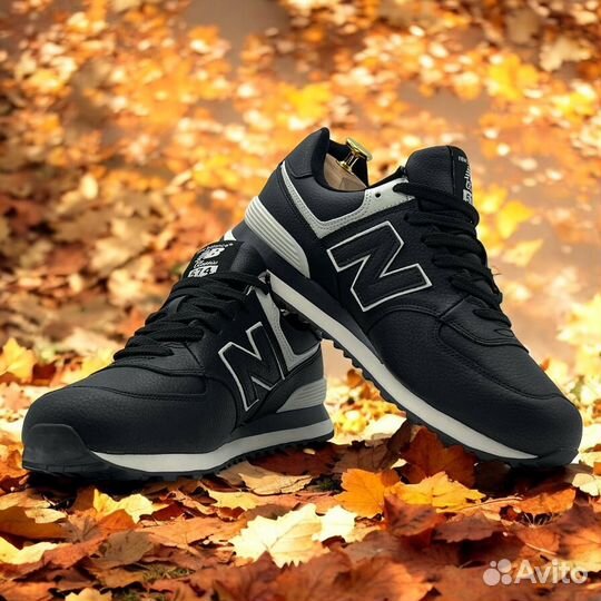 New Balance 574 кожаные