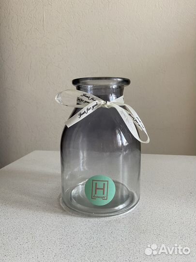 Ваза для цветов стекло