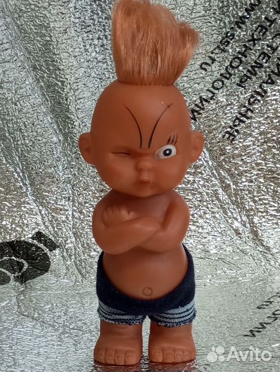 Игрушка Кукла Пупс Голыш 14см simba Клеймо Винил