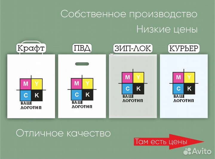 Пакеты Пвд с логотипом, печать на пакетах пвд