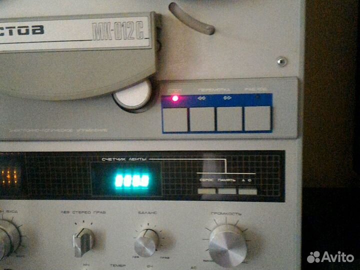 2 Катушечных магнитофона Ростов 012С
