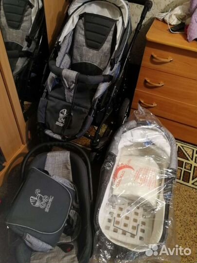 Детская Коляска Sonic 3 в 1 как новая