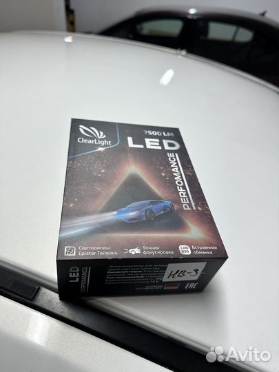 Диодные лампв hb3 ClearLight Performance