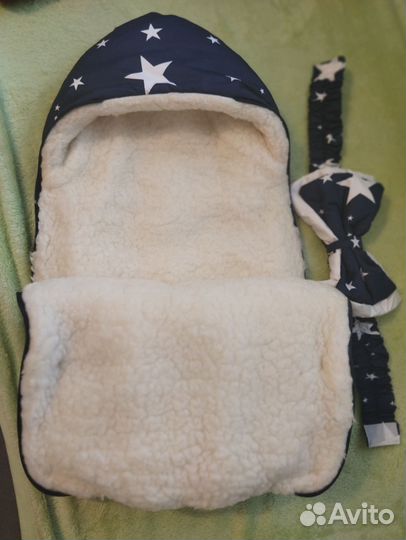 Конверт на выписку зимний для мальчика