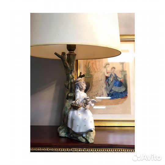 Прикроватная лампа винтаж