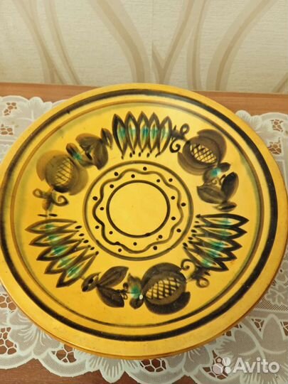 Блюдо керамика СССР