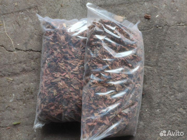 Мульча кора лиственницы