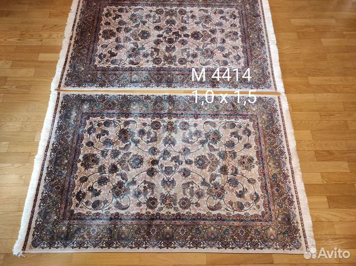 Ковры Шелковые прикроватные Иранские Qum